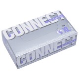 Перчатки нитриловые CONNECT, размер XL, голубые  (100 шт/уп.) (631132)