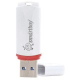 Флеш-драйв USB SMART BUY CROWN, 64Gb, white
