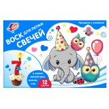 Набор для лепки свечей с воском  ЛУЧ 
