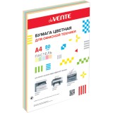 Бумага офисная цветная deVENTE A4 100 л, 80 г/м2  пастельные цвета, ассорти (5 цветов) (2072405)