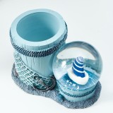 Сувенир полистоун водяной шар свет/для ручек 