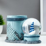 Сувенир полистоун водяной шар свет/для ручек 