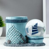 Сувенир полистоун водяной шар свет/для ручек 