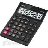 Калькулятор настольный CASIO GR-12, 12-разрядный, черный (10/40) (394704)