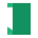 Папка с файлами А4 inФОРМАТ, 10 файлов, пластиковая, с карманом, зеленая (60) (NP0142-10G) (040801)