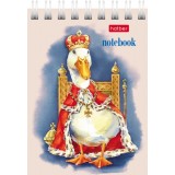 Блокнот ХАТБЕР А7 40л. клетка, 