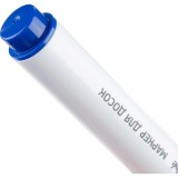 Маркер для сухостираемых досок ВЫБОР ЕСТЬ, 5мм, синий, круглый наконечник (257243)