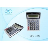 Калькулятор настольный BASIR 12-разрядный, 188х147мм, двойное пит. в индивид. упак (SDC-1200)