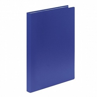 Папка с файлами А4 LITE, 20 файлов, 0,5 мм, пластиковая, синяя (1/170) (NP0145-20BE) (109128)