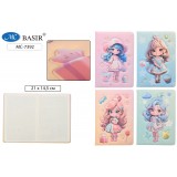 Блокнот BASIR 80л. 21х14,5см 