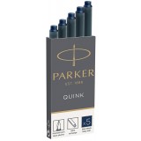 Набор картриджей для перьевой ручки Parker Cartridge Quink Z11, темно-синий, 5шт/уп (1950385)