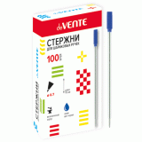 Стержень шариковый deVENTE для ручек d=0,7 мм, 115 мм, поворот мех, синий (ЦЕНА ЗА 100 ШТ) (5074801)