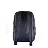 Рюкзак САКСИ, джинс, 38х27х10 см, черный (T 2048.19)