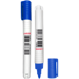 Маркер для сухостираемых досок deVENTE, 3мм, синий, пулевидный (5040513)