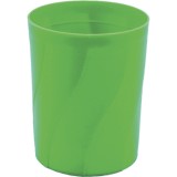 Подставка для пишущих принадлежностей deVENTE, пластик, 9,8x8x8 см, .непроз.зеленая (4104923)