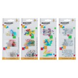 Набор канцелярских мелочей MAZARI, ассорти 6 видов, блистерная упаковка с подвесом (М-6871*)