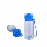 Бутылочка deVENTE, 400 мл, 17,9x6,5 см, пластиковая, с диффузором, прозрачная, голубая (8090333)