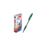 Ручка шариковая автомат. FLAIR EZEE-GRIP пластик 0,7мм, прорезин.грип. зеленая (F-1369/зел.) (12/30)