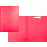 Клипборд-папка (планшет) А4 deVENTE, картон+ПВХ, с зажимом, красный (3034706)