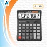 Калькулятор настольный SKAINER SK-900L, 16 разрядный., пластик, 155x202x35мм, черный (10/40) (SK-900