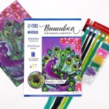 Вышивка крестиком с бисером ШКОЛА ТАЛАНТОВ 