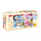 Пазлы ХАТБЕР А4 108 элементов 