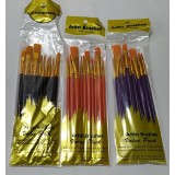 Набор кистей ARTIST BRUSHES, 10шт., синтетика, ассорти (A. B.)