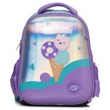 Рюкзак Hatber ERGONOMIC LIGHT -SWEET CAT- EVA, 38X29X12,5 СМ, светоотр., 1 отд.,2 кар. (NRk_45013)  