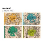 Скетчбук MAZARI 36 листов, 240х165мм. склейка (3751 (1805-1808))