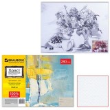 Холст на картоне 