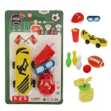 Набор ластиков фигурных 