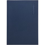 Ежедневник датированный А5 INDEX BASIC, линия ляссе,  336 стр., 2020 обложка из ПВХ, темно-синий  (I