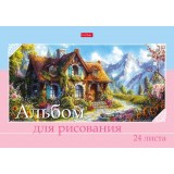 Альбом для рисования ХАТБЕР А4 24 л. 