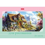 Альбом для рисования ХАТБЕР А4 24 л. 