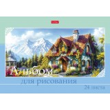 Альбом для рисования ХАТБЕР А4 24 л. 
