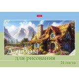 Альбом для рисования ХАТБЕР А4 24 л. 