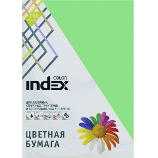 Бумага INDEX COLOR A4 100л/пач 80 гр, фисташковый (IC69/100) (00-00019701)