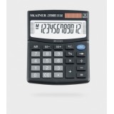 Калькулятор настольный SKAINER SK-310II, 10 разрядный., пластик, 100x124x32мм, черный (50/100) (SK-3