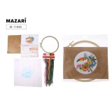 Набор для вышивания гладью MAZARI, 20 х 20 см, ОПП-упаковк (M-11836)