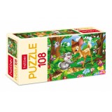 Пазлы ХАТБЕР А4 108 элементов 