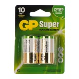 Батарейка GP SUPER C LR14. 14A. алкаиновые, (цена за 2 шт) (14А-2CR2) (454091)