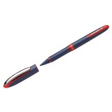 Ручка-роллер SCHNEIDER ONE BUSINESS, 0,6мм, корпус темно-синий, чернила красные (10/500) (183002)