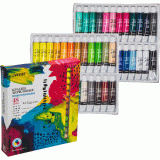 Краски акриловые deVENTE, 48 цветов по 12 мл, в алюминиевых тубах, в картонной коробке (8170302)