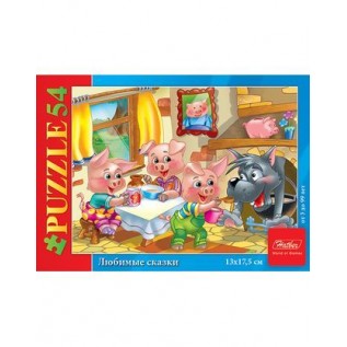 Пазлы ХАТБЕР А5 54 элемента 