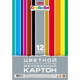 Набор цветного картона А4 ХАТБЕР 