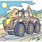 Раскраска водная CRYSTAL BOOK 