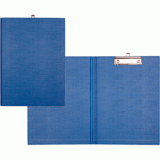Клипборд-папка (планшет) А4 deVENTE, картон+ПВХ, с зажимом, синий (3034707)