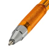Ручка шариковая STAFF AA-927 ORANGE, 0,7 мм, пластик, тонир. оранж. корп., синяя (144075)