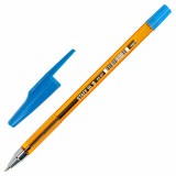 Ручка шариковая STAFF AA-927 ORANGE, 0,7 мм, пластик, тонир. оранж. корп., синяя (144075)