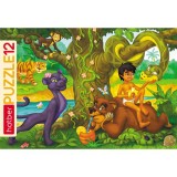 Пазлы ХАТБЕР А4 12 элементов 